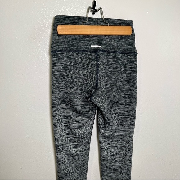 Aerie Heathered Green Ombre Leggings Fleece chill.play.move. - Picture 9 of 13